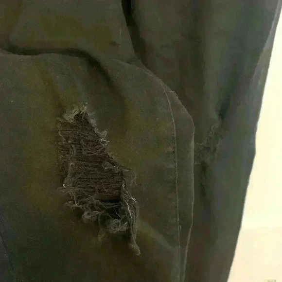 Articles of Society Black jeans Sarah Cut Off Hem Athens Destroyed Skinny sz 30 - Picture 6 of 11